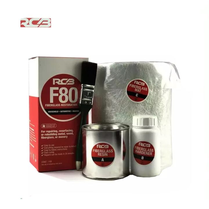 RCB F80 Fiberglass Restoration Repair Kit (2)