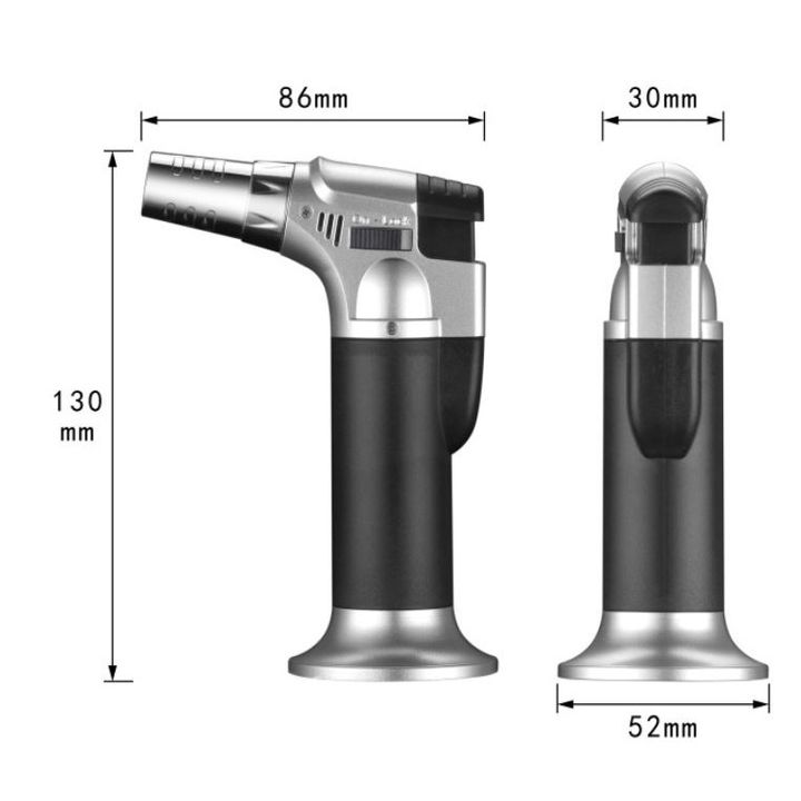 Torch Lighter Portable Cigar Lighter Refillable (3)