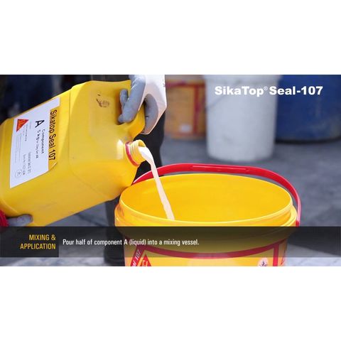 SIKA Sikatop Seal 107 (A + B) Cement Based Waterproofing (1)
