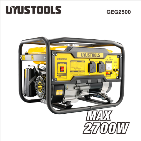 UYUSTOOLS Gasoline Generator 2700W (GEG2500) main