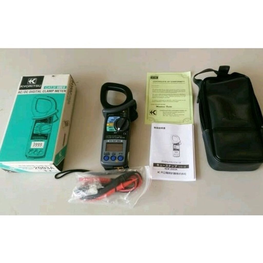 Kyoritsu 2003A AC DC Digital Clamp Meter 3