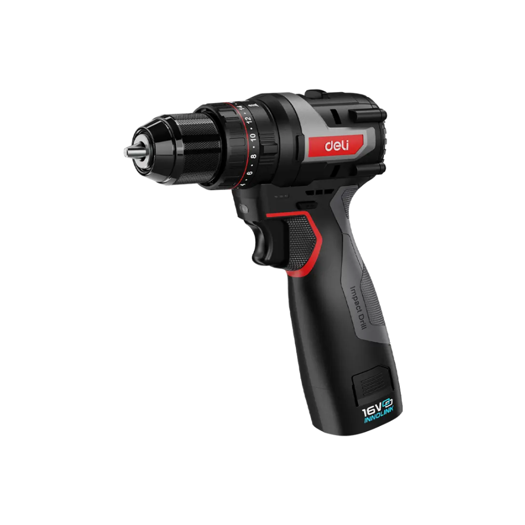 Deli Tools Lithium-ion Impact Drill (2)