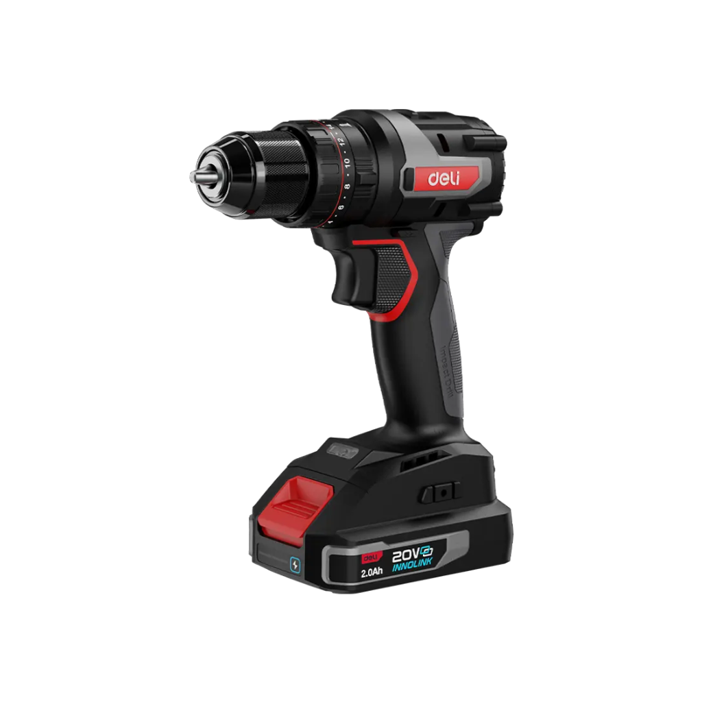  Deli Tools 20V Lithium-ion Impact Drill (2)