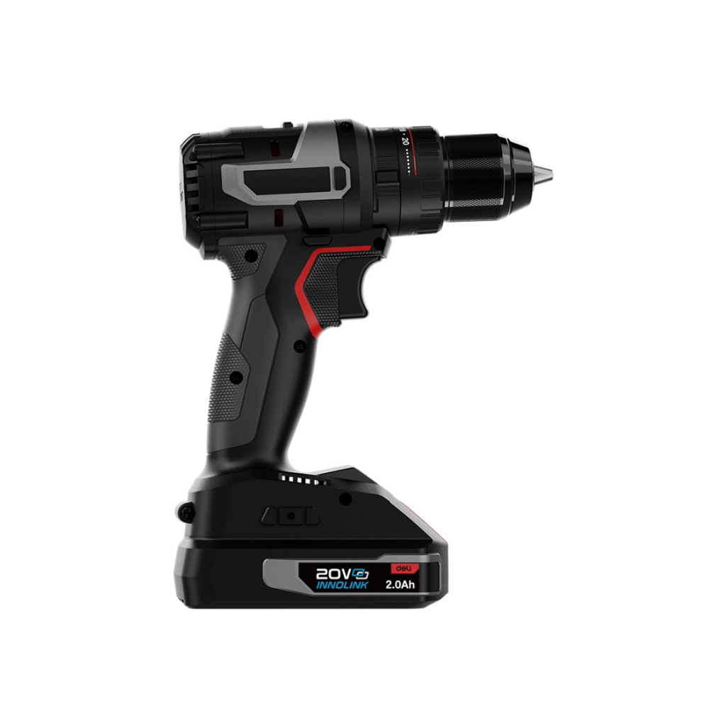  Deli Tools 20V Lithium-ion Impact Drill (1)