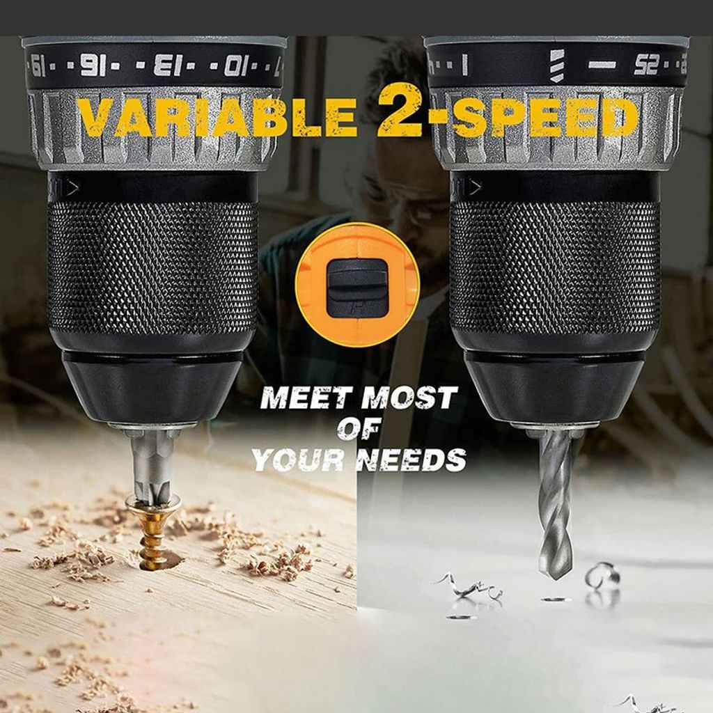 Stanley Fatman 18V Battery Drill 3in1 Impact Drill (8)