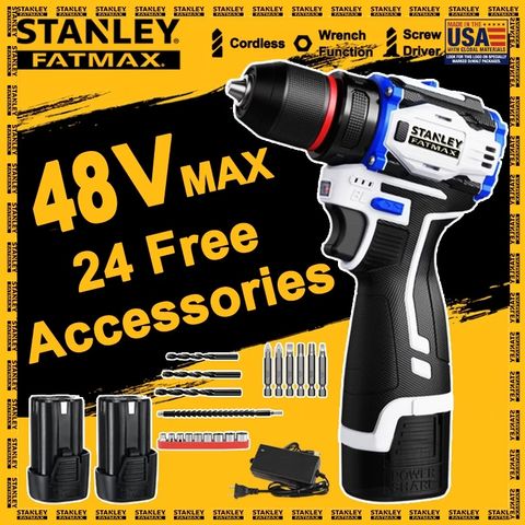 Stanley Fatmax 18V 85N.M Cordless Brushless Drill main