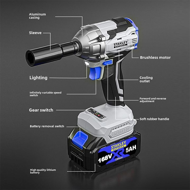 STANLEY Fatmax 980N impact wrench 21V Cordless (3)