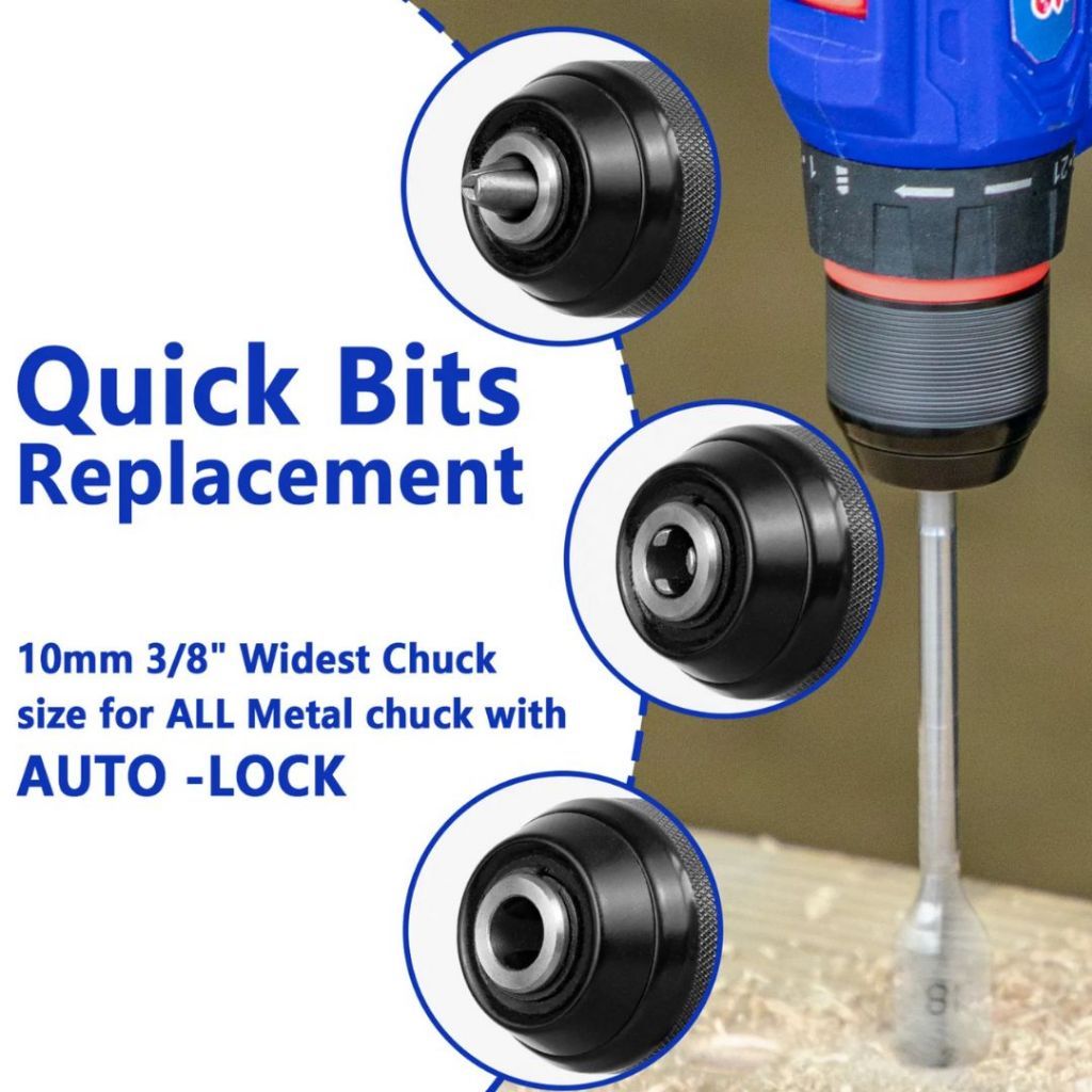 SALI Cordless Drill 16.8V 10mm  (2)