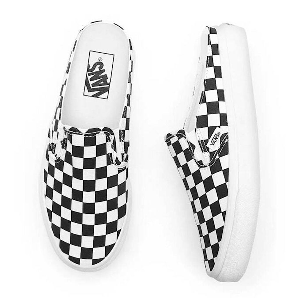 VANS Classic Slip-on Checkerboard Black / TRUEWHITE – ZHEELYN