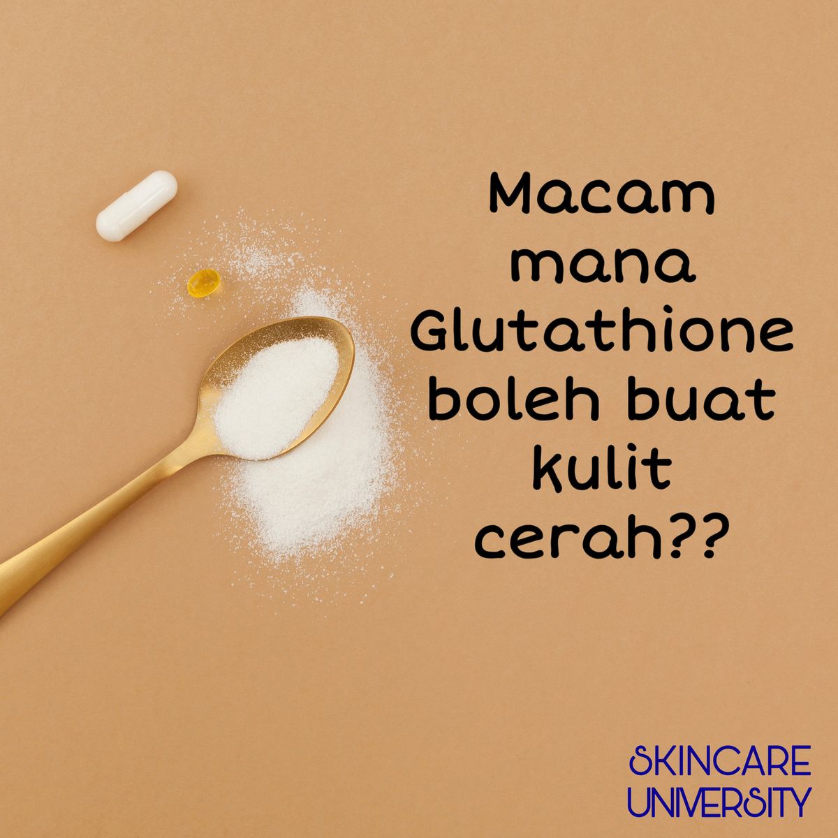 MACAM MANA GLUTATHIONE BOLEH CERAHKAN KULIT?