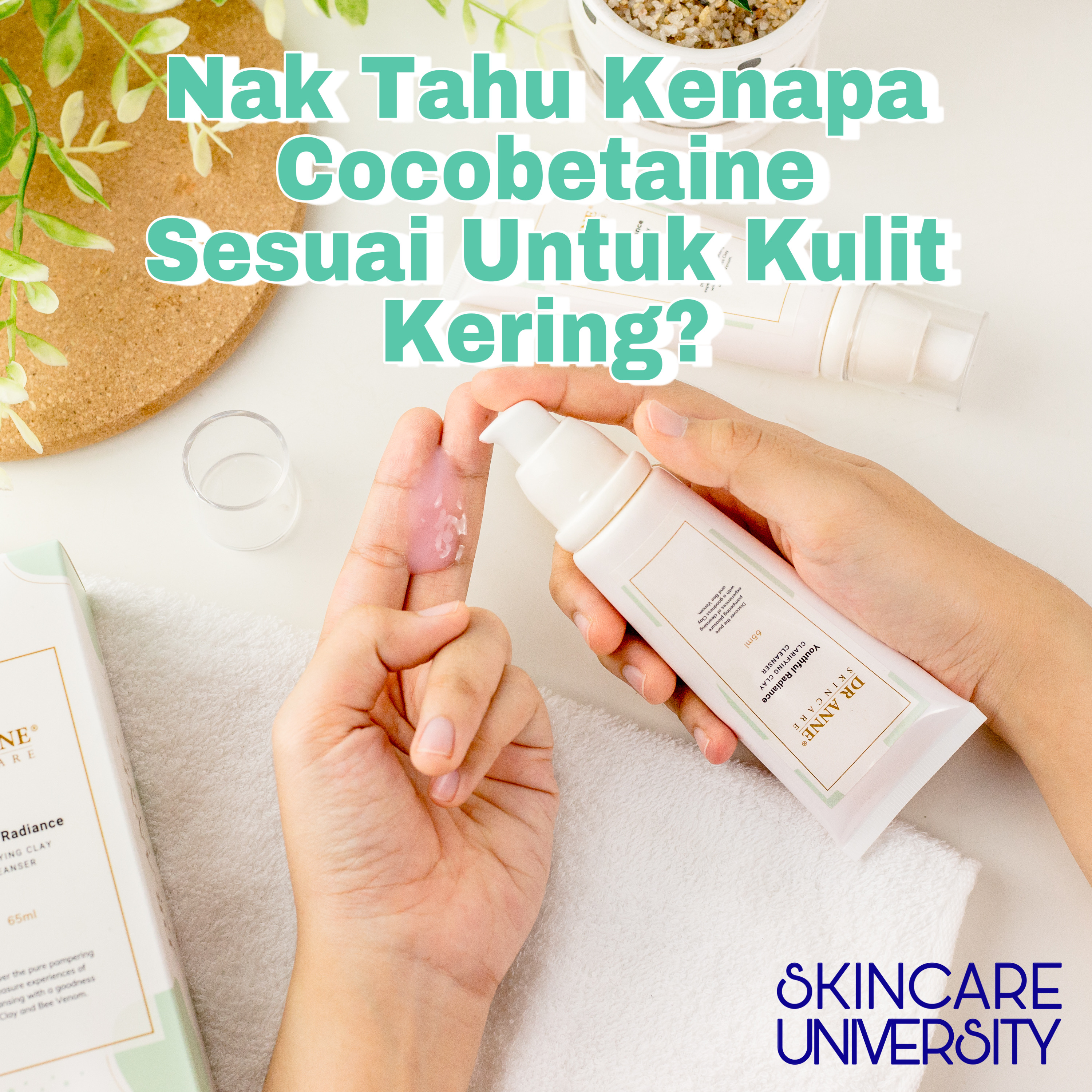 COCOABETAINE: BAHAN SEMULAJADI YANG BAIK UNTUK KULIT KERING