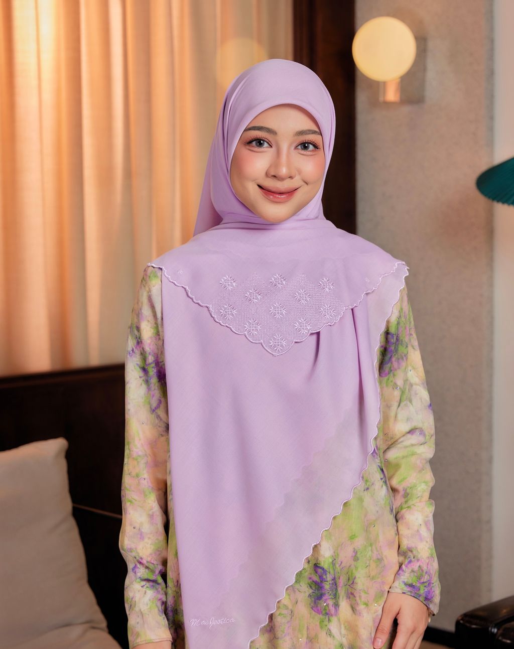 tudung-bawal-labuh-maejestica-mauve-purple