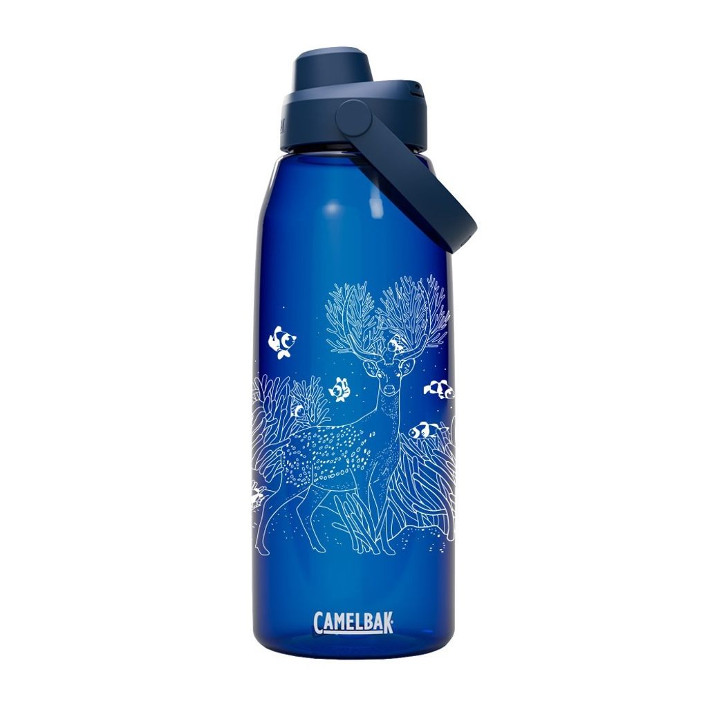 離島記憶-綠島夢潛 1500ml Chug運動水瓶 牛津藍-1
