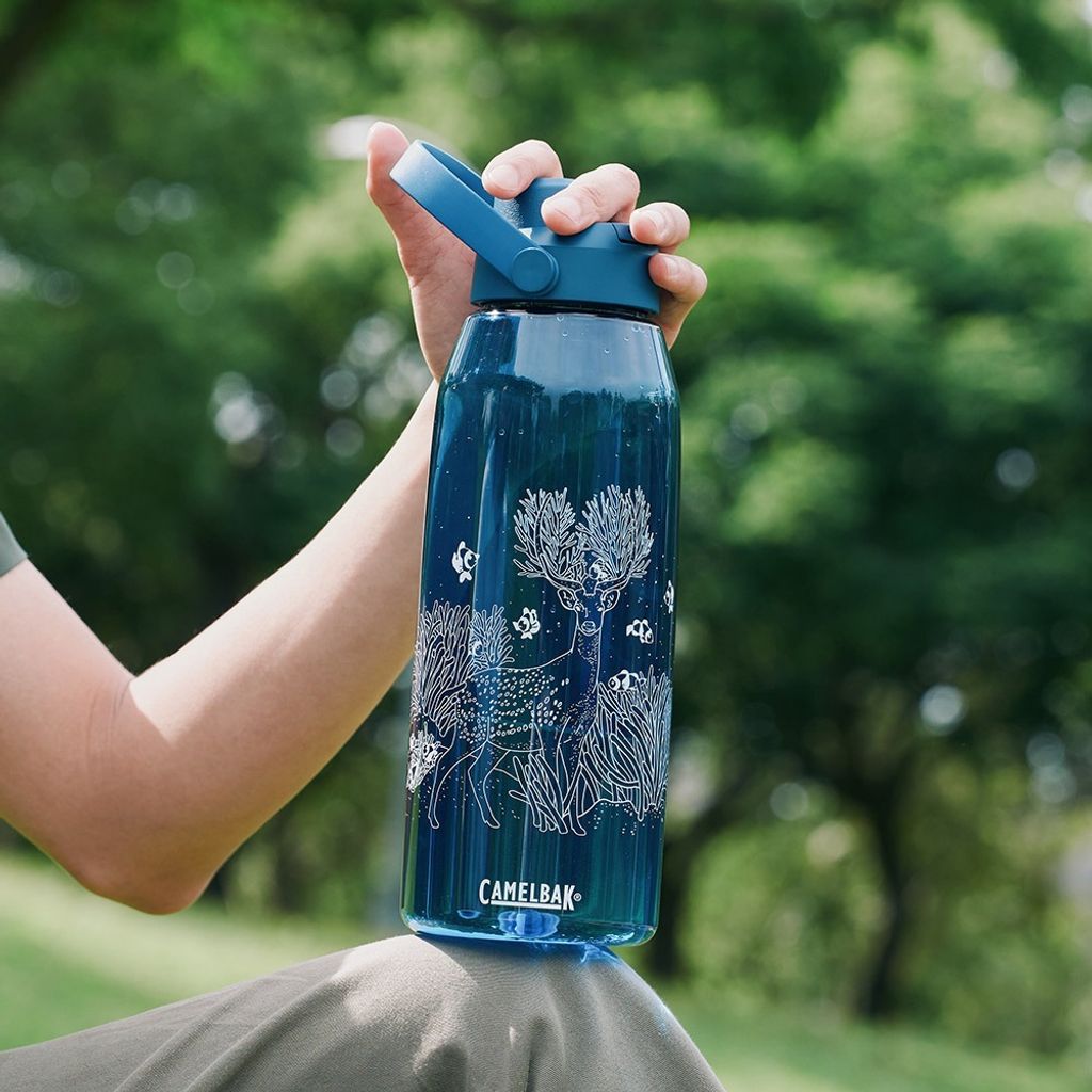 離島記憶-綠島夢潛 1500ml Chug運動水瓶 牛津藍-3