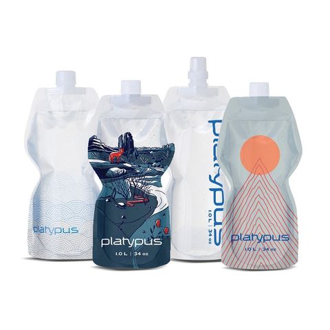 PLATYPUS┃SoftBottle 軟式水瓶 1L 浪濤-4
