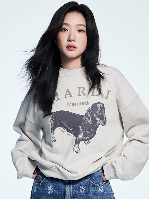 ●Mardi Mercredi●SWEATSHIRT DDANJI 男女 COUPLE SET/A Mardi Mercredi - Ddanji Sweatshirt – D U E T