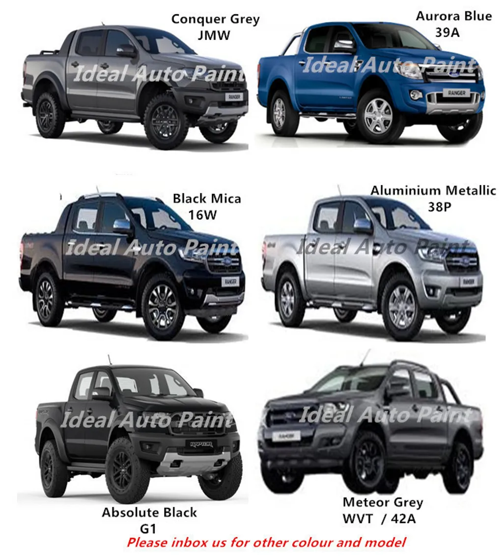 Ford Ranger Paint Codes Color Charts 58 Off