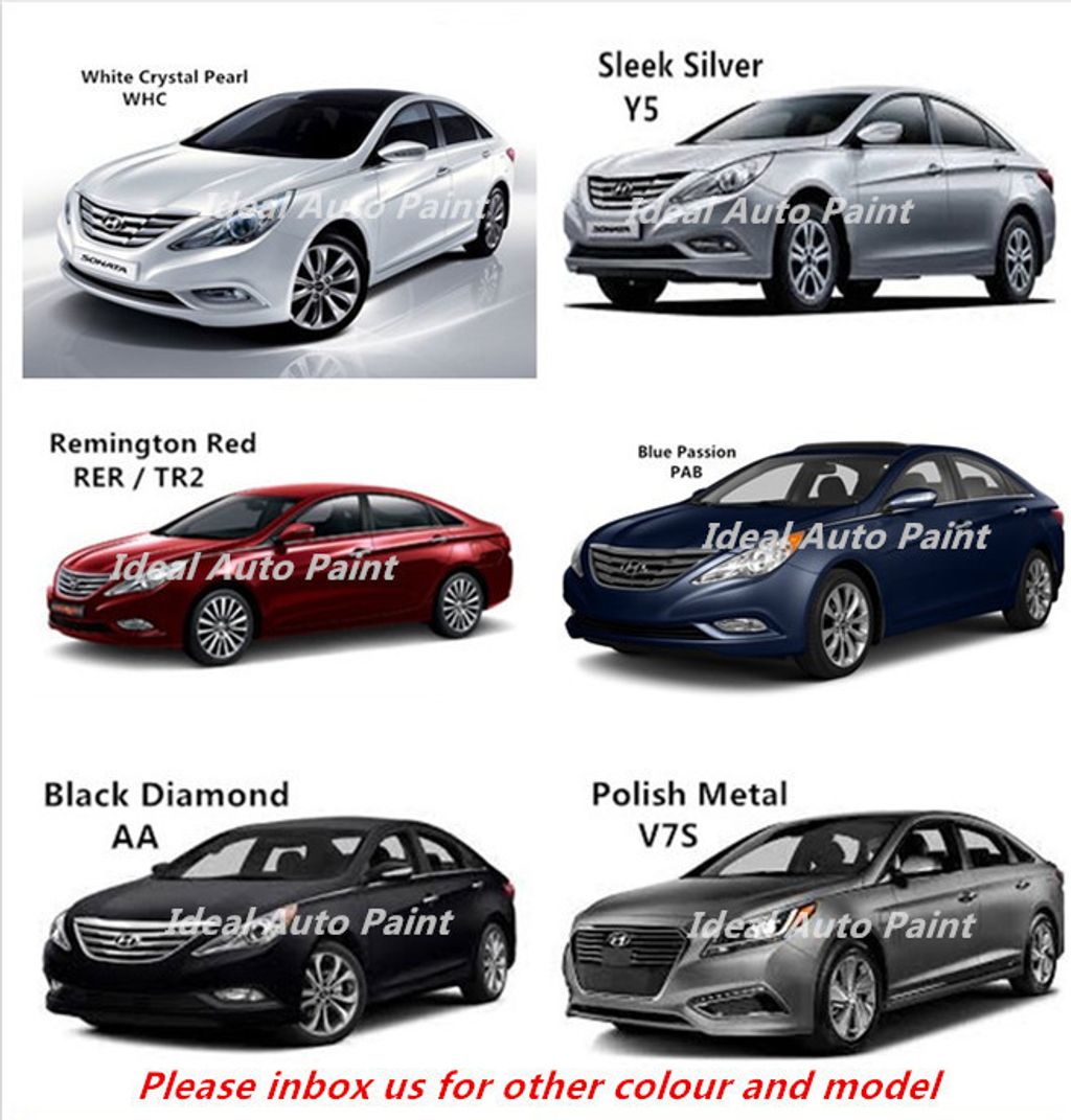 [Ready Stock] Hyundai Sonata Ideal Touch Up Paint Ideal Auto Paint