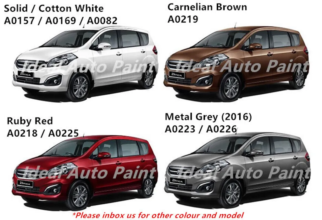 Ready Stock Proton Ertiga Ideal Touch Up Paint Ideal Auto Paint