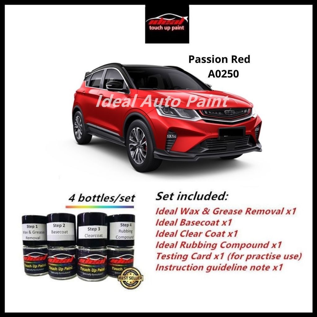 [Ready Stock] PROTON X50 Ideal Touch Up Paint Ideal Auto Paint