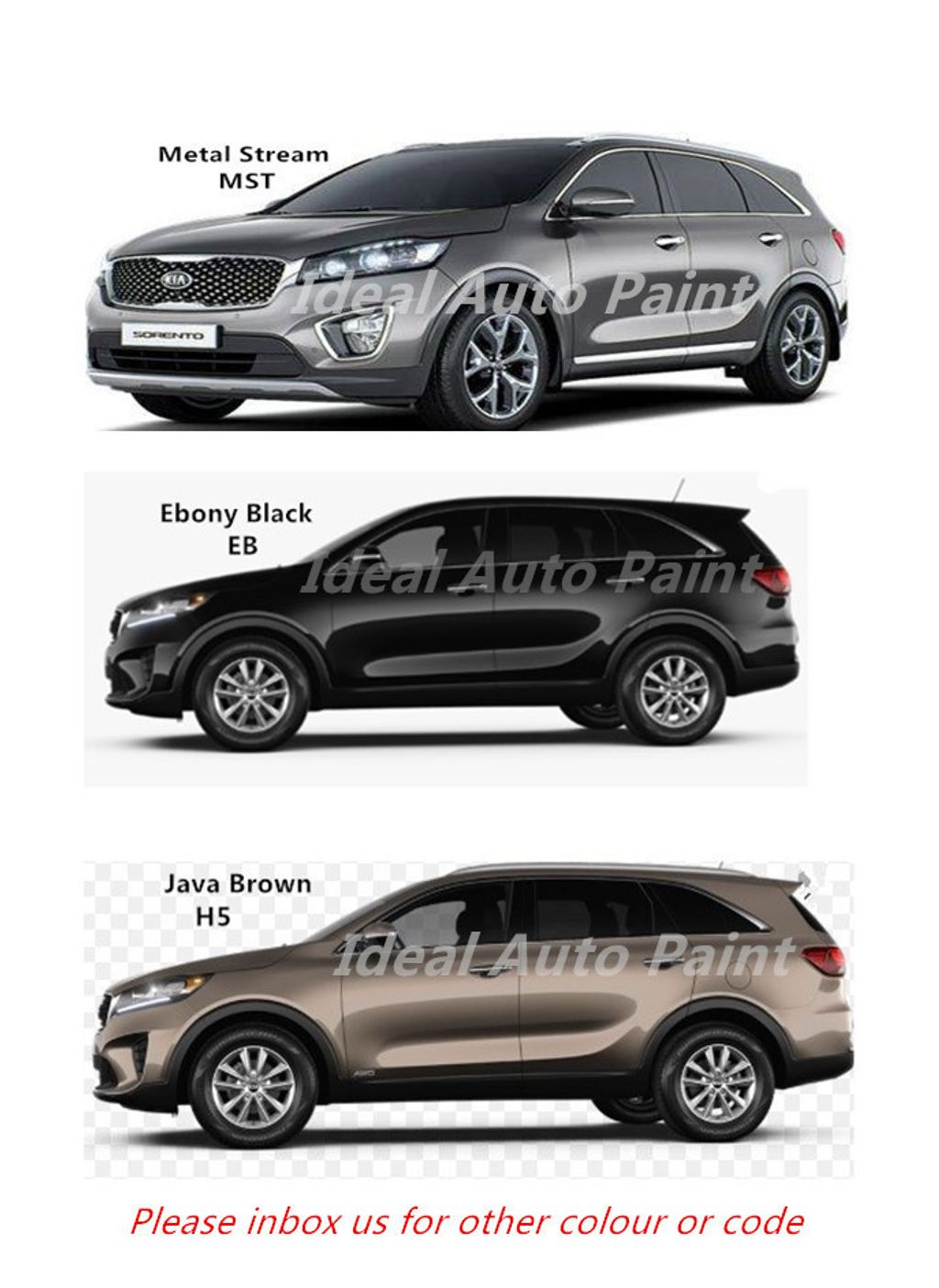 [Ready Stock] Naza KIA Sorento Ideal Original Colour Touch Up Aerosol