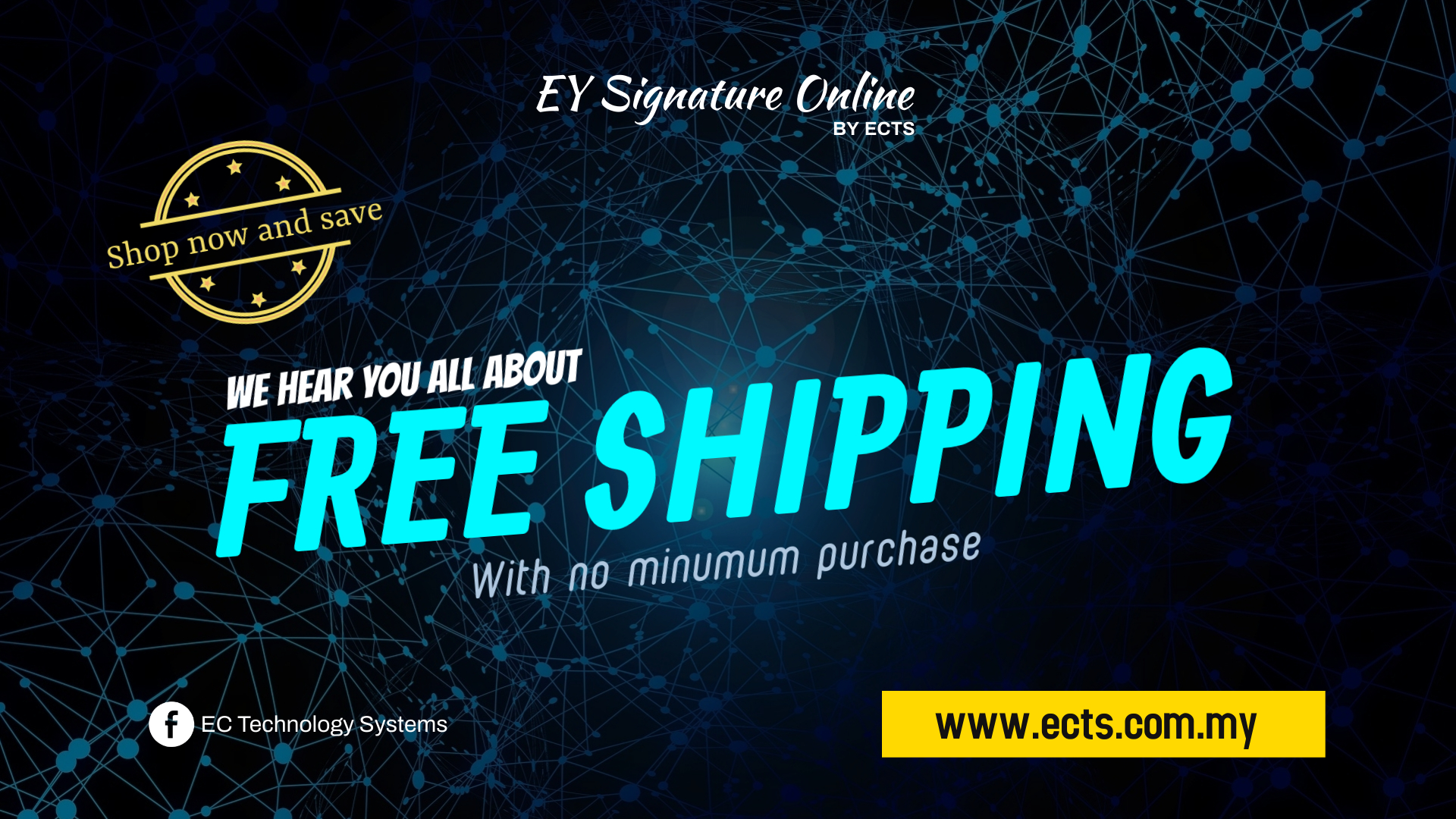EY Signature Online by ECTS - All FREE SHIPPING