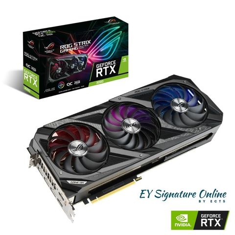 ASUS ROG STRIX RTX 3090 O24G GAMING OC GRAPHIC CARDS (AS/VG-N309-SO24)