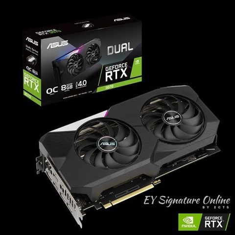 ASUS DUAL RTX 3070 O8G OC GRAPHIC CARDS