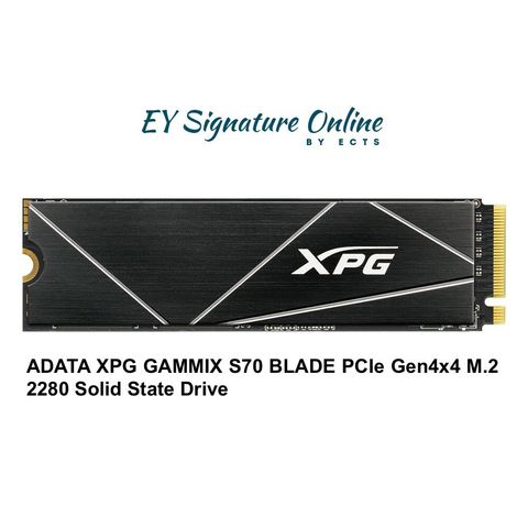 ADATA XPG GAMMIX S70 BLADE 1TB/2TB PCIe Gen4x4 M.2 2280 Solid State Drive