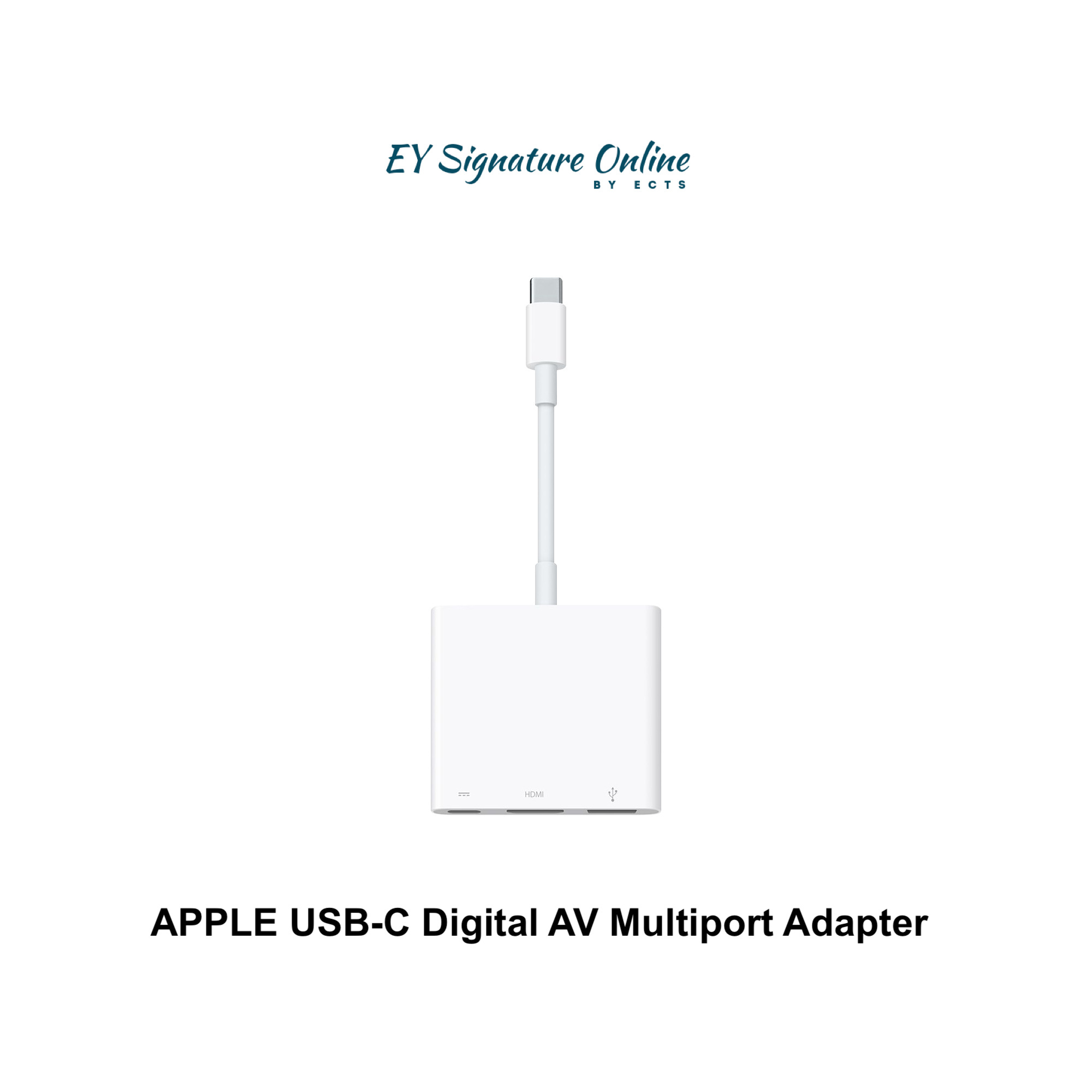 APPLE USBC Digital AV Multiport Adapter EY Signature Online by ECTS