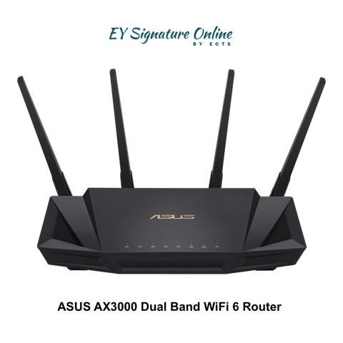 ASUS RT-AX3000 AI MESH WIFI 6 GAMING ROUTER