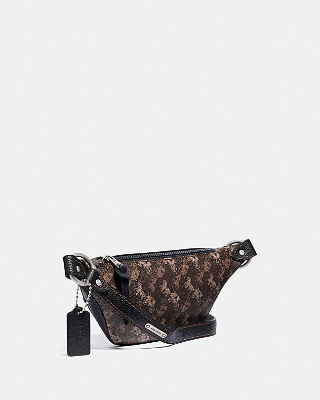 rivington belt bag 7 with horse and carriage print