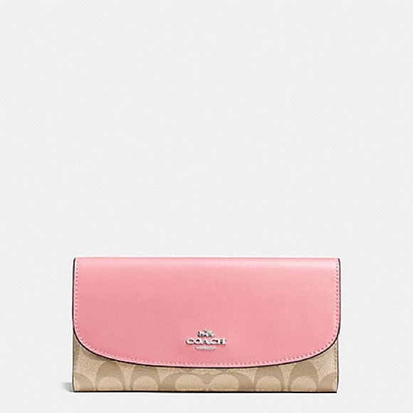 Coach Signature Checkbook Wallet BB ASIA STORE