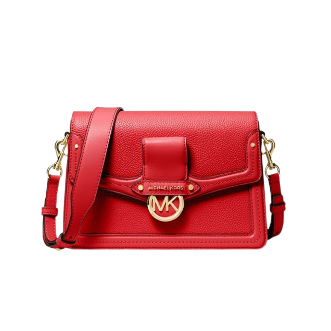 Michael Kors Jessie Medium Pebbled Leather Shoulder Bag – BB ASIA STORE