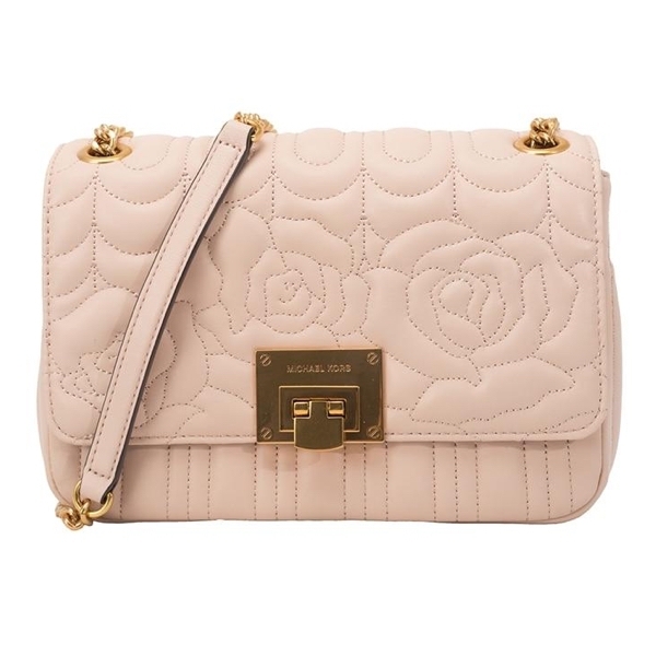 Michael Kors Vivianne Quilted Leather Medium Shoulder Flap Bag Ballet – BB  ASIA STORE