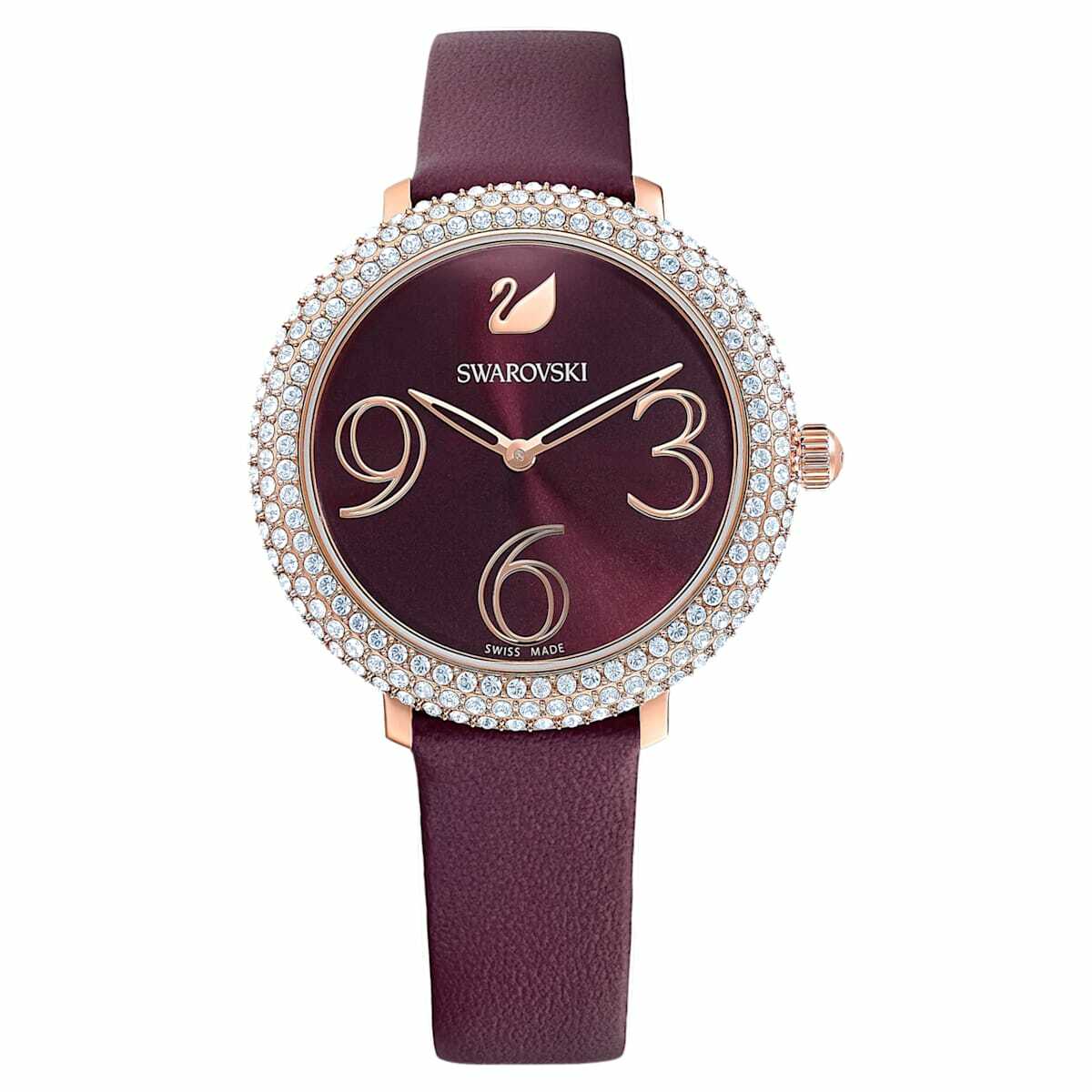 crystal-frost-watch--leather-strap--dark-red--rose-gold-tone-pvd-swarovski-5484064.jpg