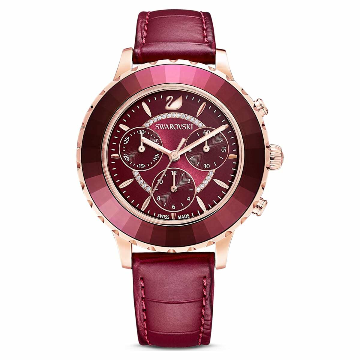 octea-lux-chrono-watch--leather-strap--red--rose-gold-tone-pvd-swarovski-5547642.jpg
