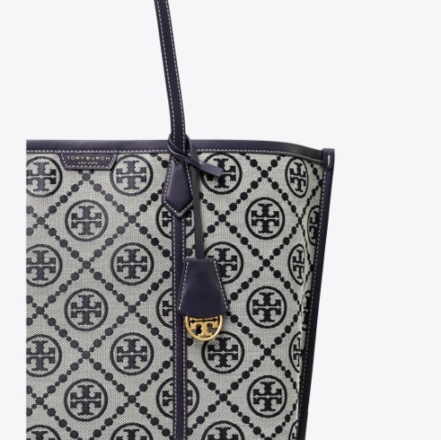 Tory Burch PERRY T MONOGRAM TRIPLECOMPARTMENT TOTE, Women's Fashion, Bags &  Wallets, Shoulder Bags on Carousell