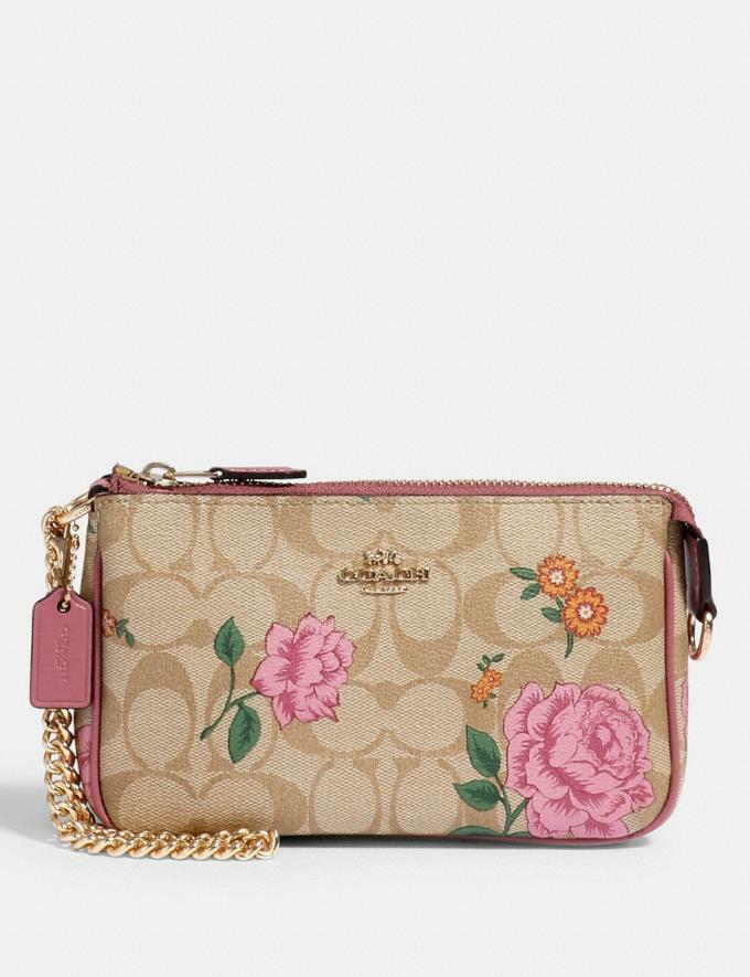 Coach Large Wristlet 19 In Signature Canvas With Prairie Rose Print – BB  ASIA STORE