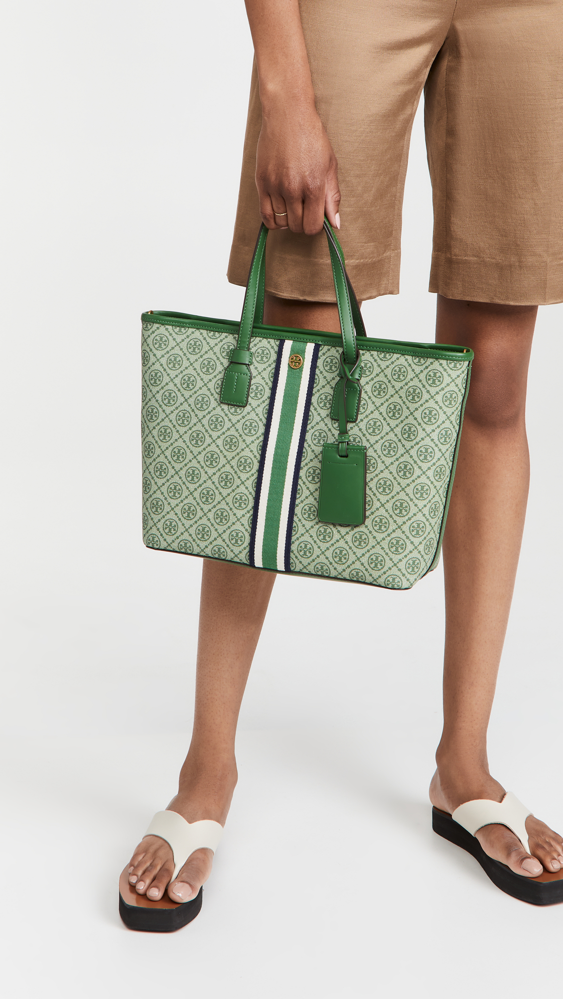 Tory Burch T Monogram Coated Canvas Tote – BB ASIA STORE