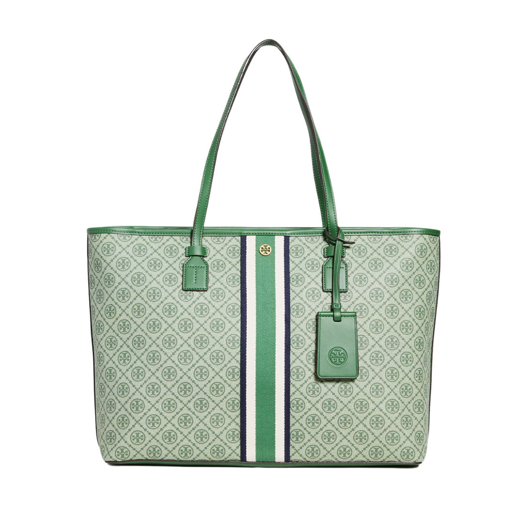 Tory Burch T Monogram Coated Canvas Tote – BB ASIA STORE