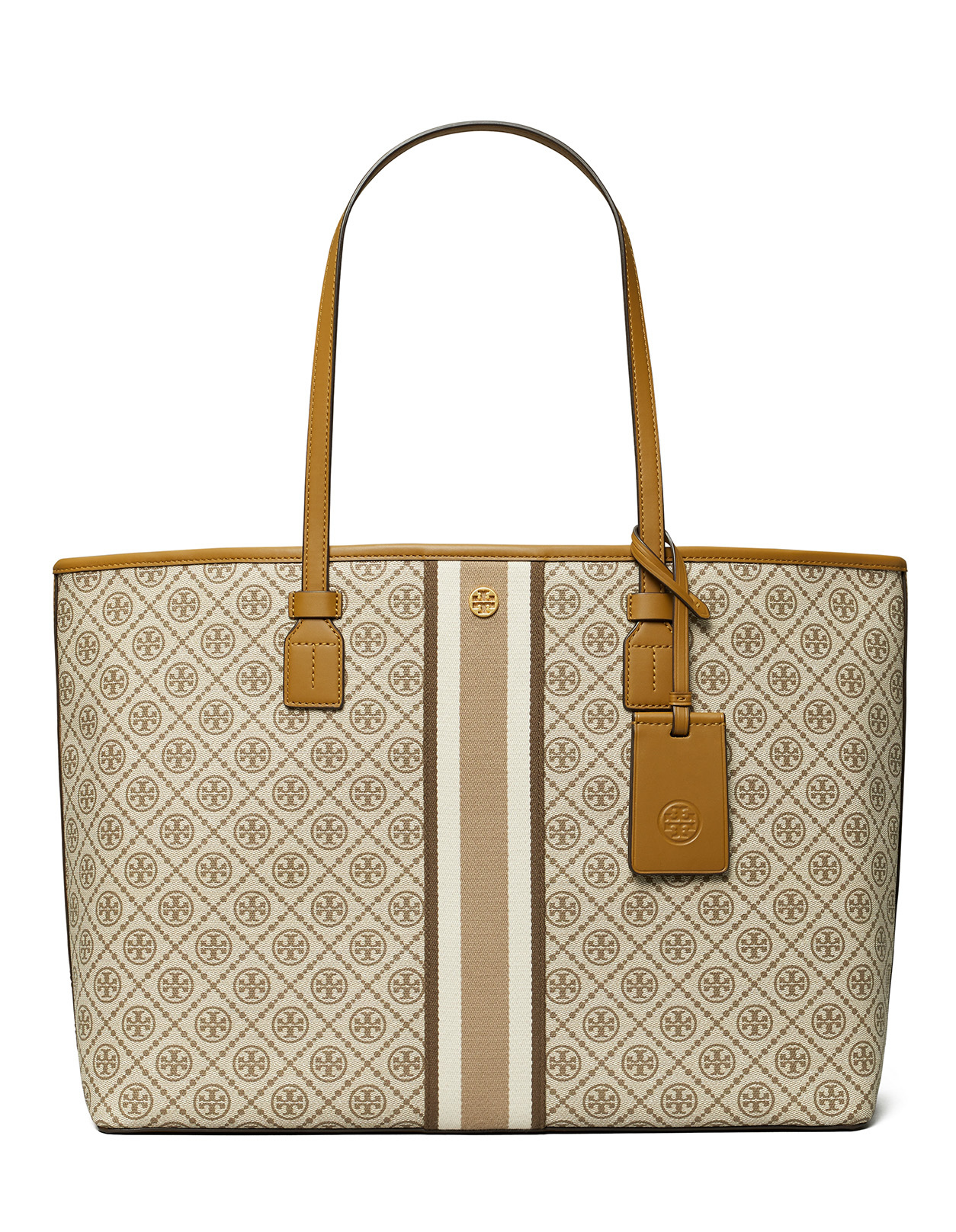 Tory Burch T Monogram Coated Canvas Tote – BB ASIA STORE