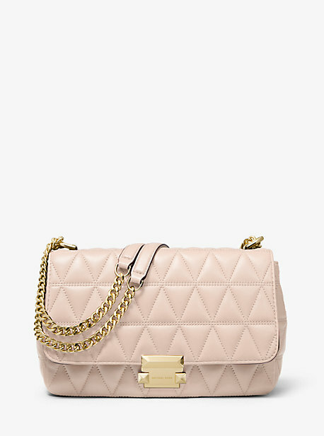 panel kold Jet Michael Kors Sloan Quilted-Leather Shoulder Bag Pink – BB ASIA STORE