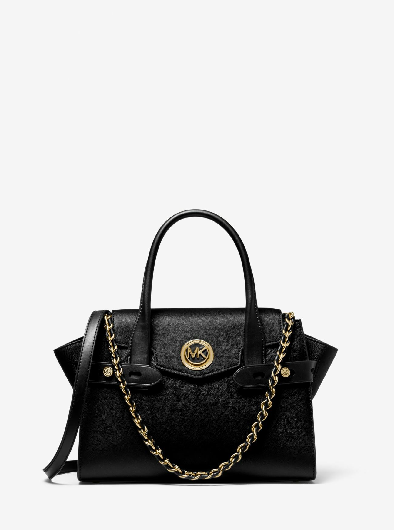 Michael Kors Carmen Small Saffiano Leather Belted Satchel – BB ASIA STORE