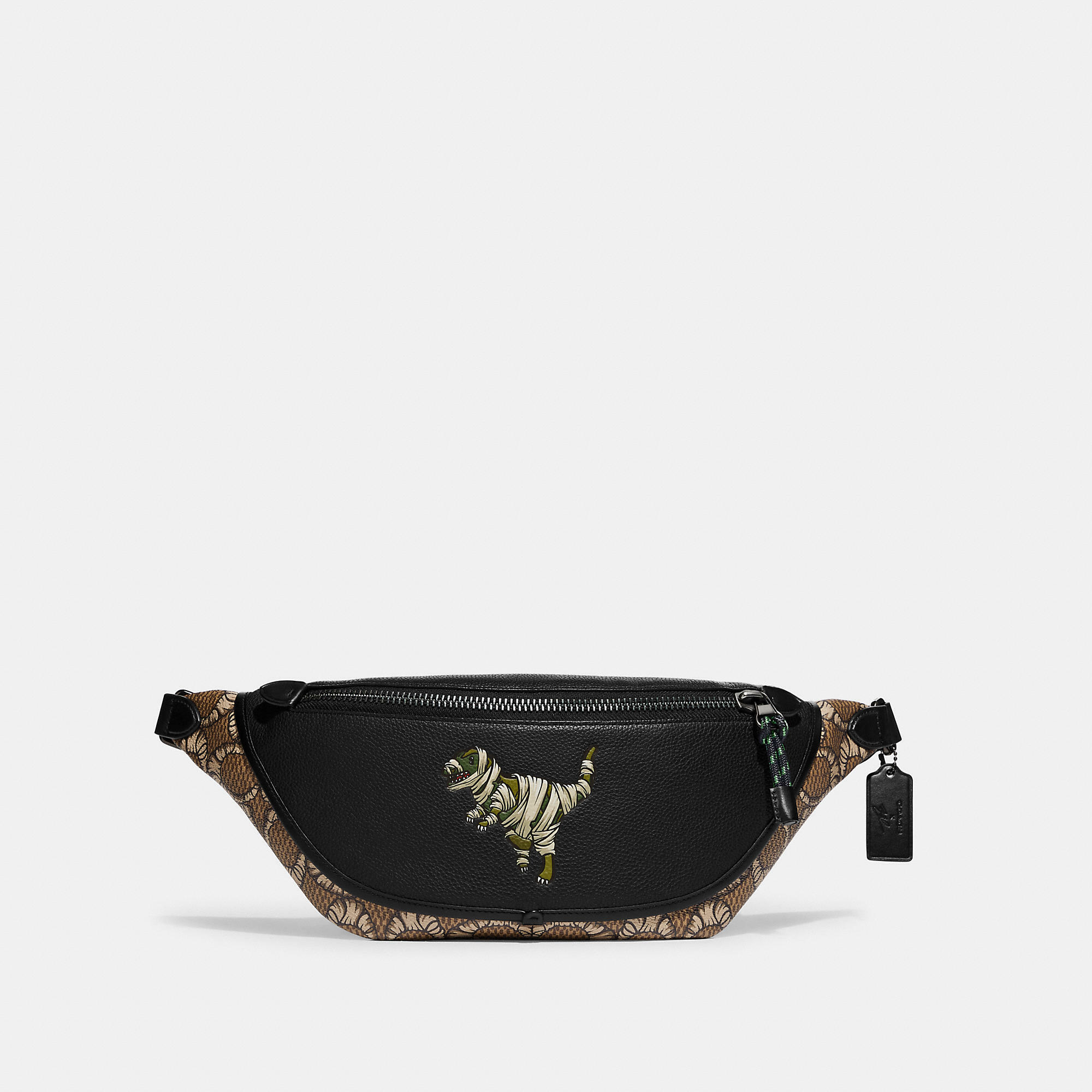 coach michael b jordan belt bag