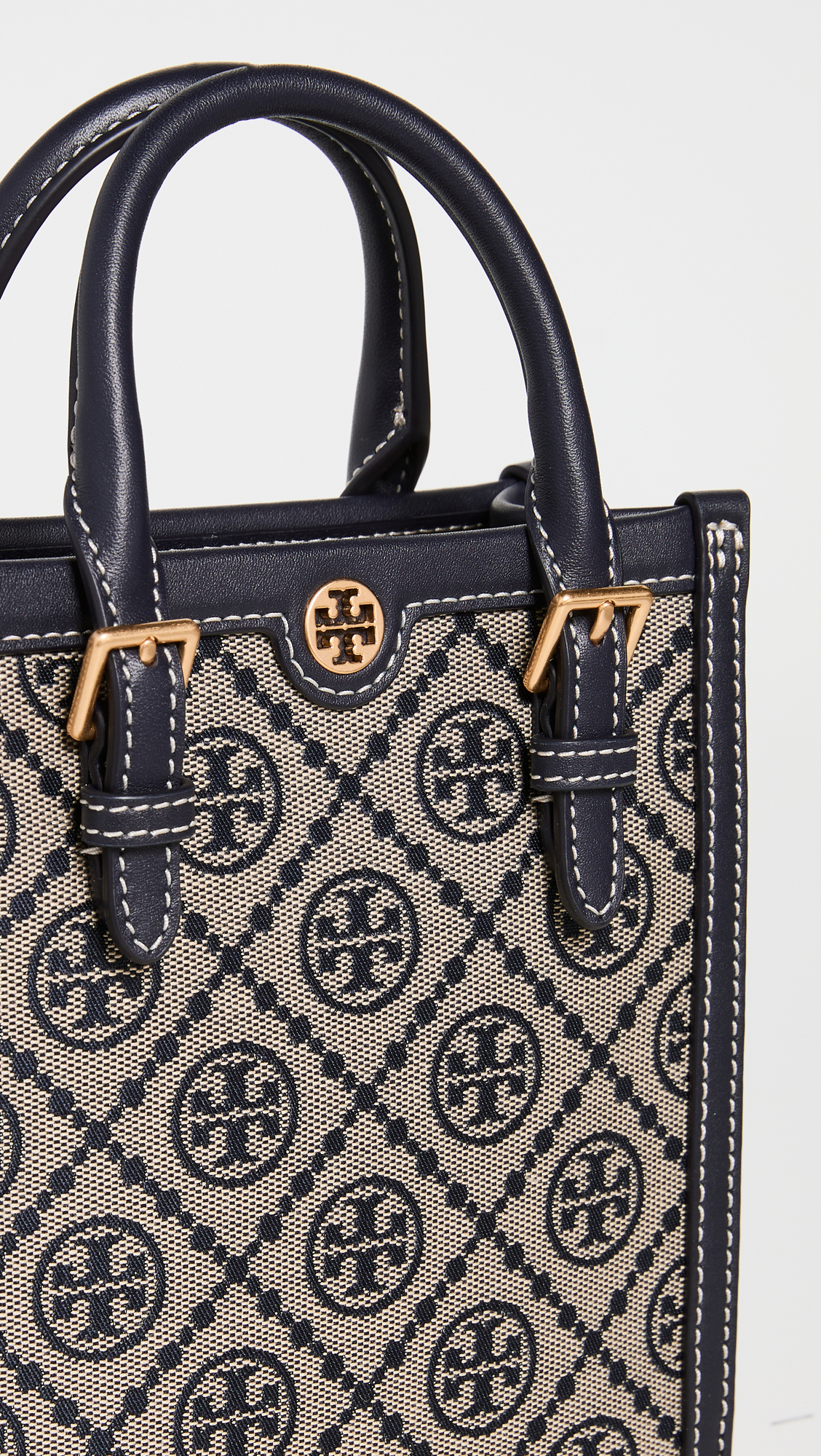 TORY BURCH T MONOGRAM EMBOSSED MINI TOTE – DYRA NADIRA INDUSTRIES