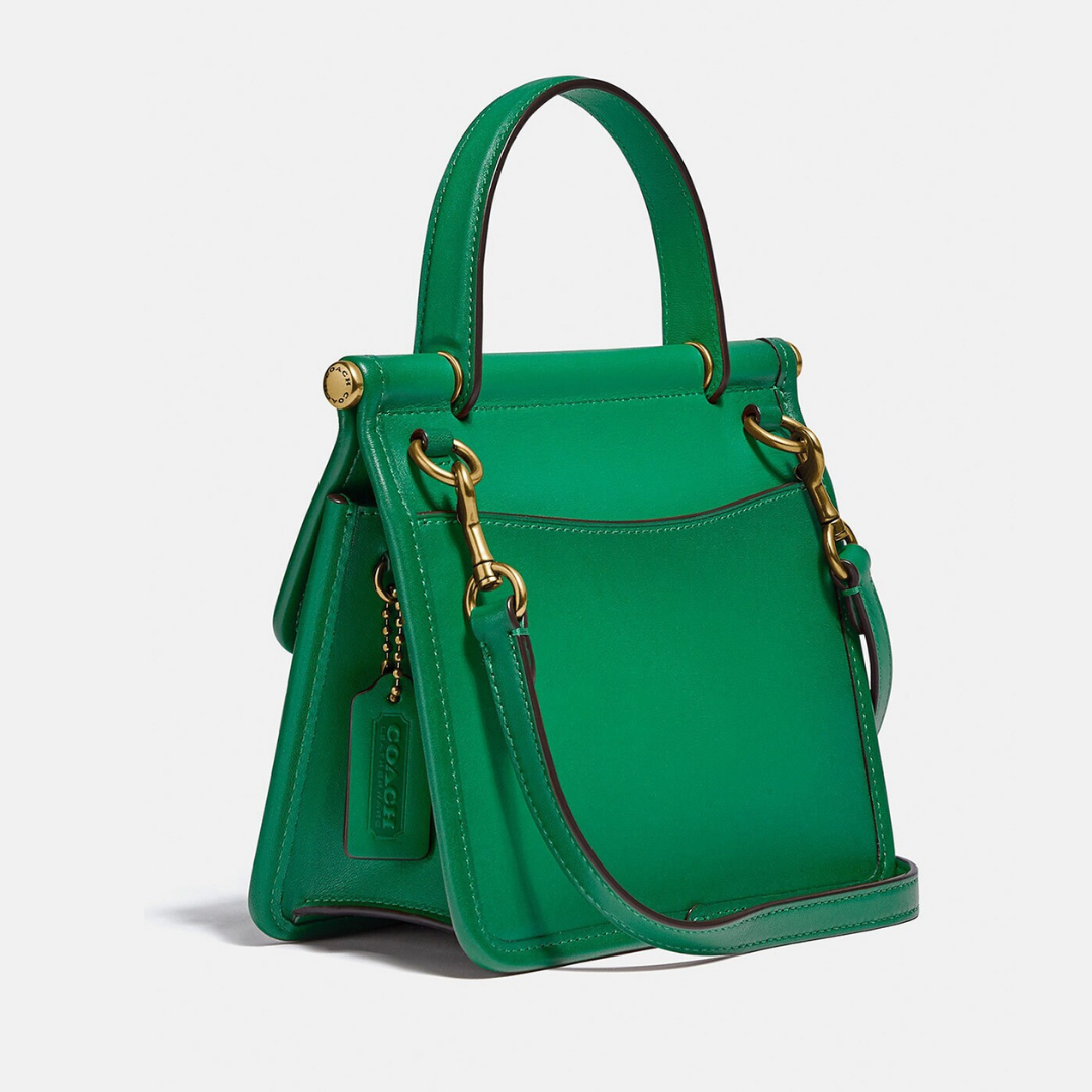 Coach Willis Top Handle 18 Green – BB ASIA STORE