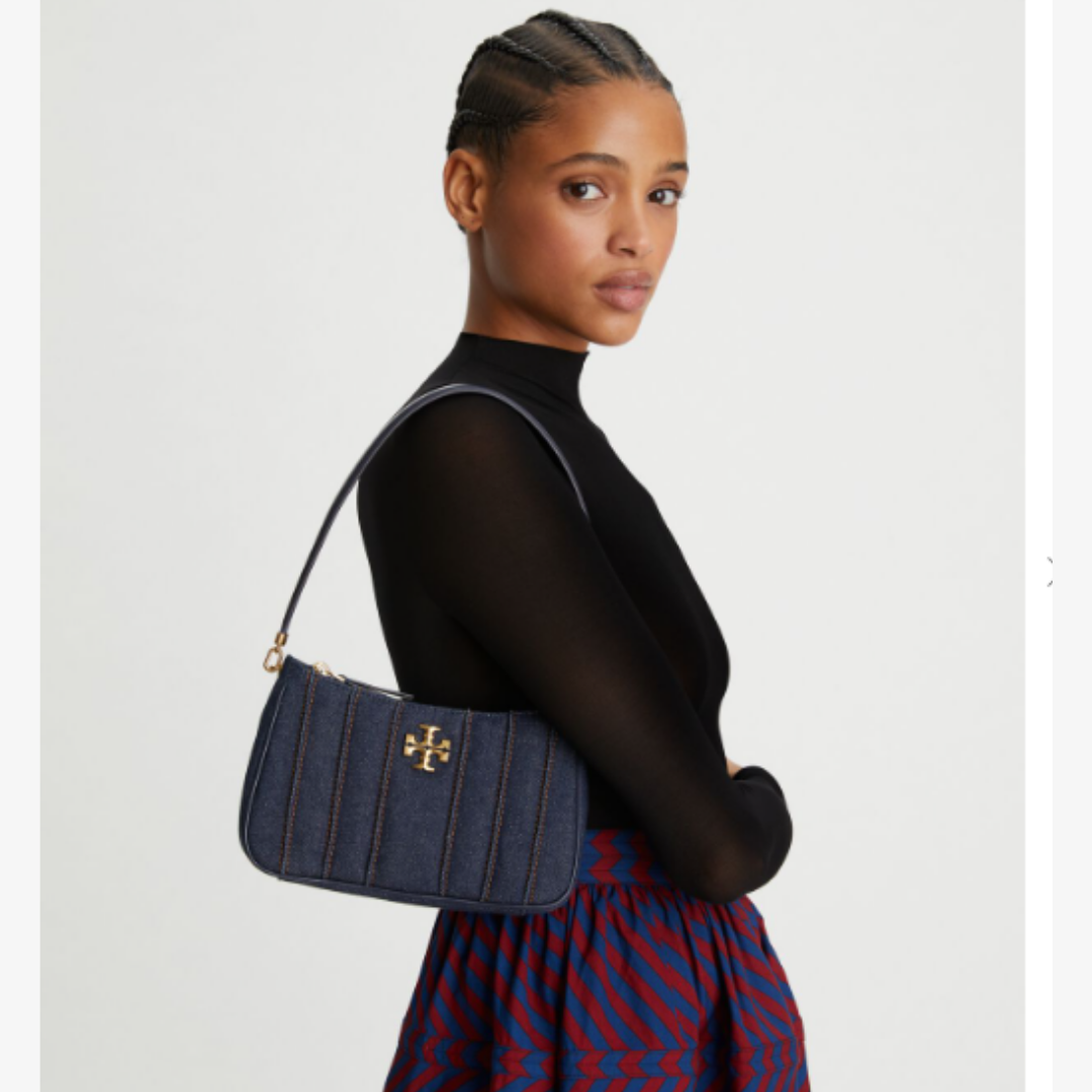 Tory Burch Kira Mini Denim Shoulder Bag – BB ASIA STORE