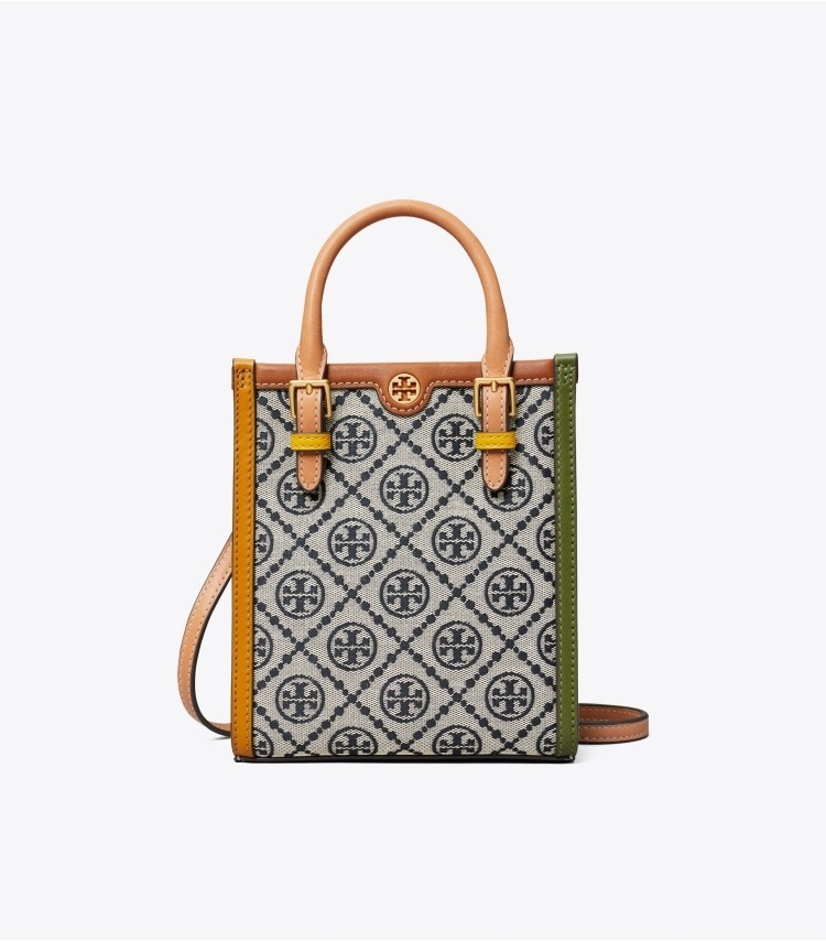 Tory Burch T Monogram Color-block Mini Tote – BB ASIA STORE