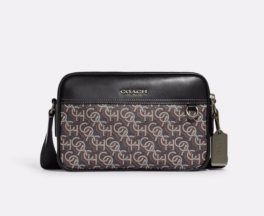 Coach Graham Crossbody with Coach Monogram Print